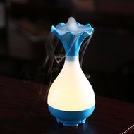 ThreeH Romantic Flower Vase Portable USB Ultrasonic Aromatherapy Humidifier Essential Oil Mist Diffuser Valentine's... N2