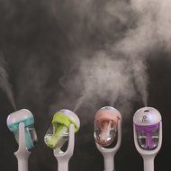 I-SUPERSIM&reg; Car Diffuser Humidifier, Car Charger Port Mini Travel Portable Cool Mist Ultrasonic Humidifier with... N4
