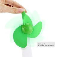 iEGrow USB Mini Personal Fan, Desk Fan, Home Kitchen Fan, Office Fan, Travel Fan with Hand-held Flexible Folding... N8