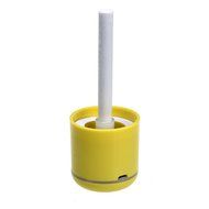 Leewa Fashion Portable USB Mini Water Bottle Caps Humidifier Mist Maker - ABS Material (Yellow) N23