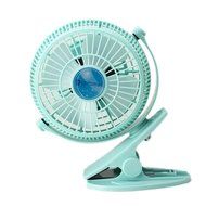 Bomwill 5-inch Clip-on Fan USB 360 Degree Tilt Adjustable Electric Personal Air-Circulator Clip fan for Desk/table... N19