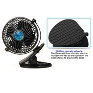 Bomwill 5-inch Clip-on Fan USB 360 Degree Tilt Adjustable Electric Personal Air-Circulator Clip fan for Desk/table... N21