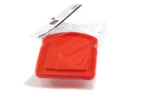 JAMMI BPA-Free Plastic Sandwich Saver and Shape Cutter for All Ages, Butterfly Design, 1-pack