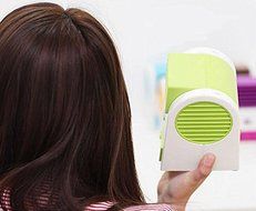 USB Mini Portable Air Conditioning Fan (Purple) N6