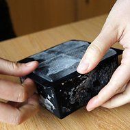 Sher Big Giant Jumbo King Size Large Ice Cube Square Tray Mold Mould