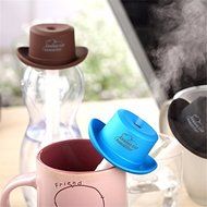 Portable Mini USB Humidifier Water Cowboy Cap Air Diffuser Fresher Mist Maker For Office Home