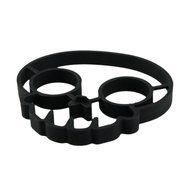 Outtop Silicone Egg Mold Ring [Black Skull] Shaper Egg Ring Cooking Tool