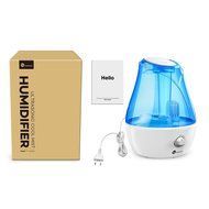 Cool Mist Humidifier, TaoTronics Ultrasonic Air Humidifers with Mechanical Switch, 3.5L Large Capacity, Low Water... N6