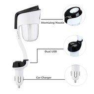 Car Oil Diffuser Humidifier, AblerV Ultrasonic wave Car Air Humidifier and Aromatherapy Essential Oil Diffuser... N6