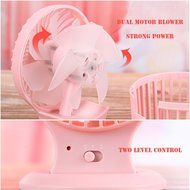 USB Mini Fan,BAVIER Sound-free design Desktop Fan,Portable USB Fan,2 Speed Adjustable,USB Cooling Fan,Cooler Fan... N22