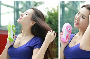 Home Fan Cooling Humidifier Fans Rechargeable USB 2colorsWater Spray Fan Misting Mist Cooler water Powerful USB... N3