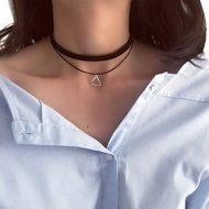 Dixperfect Vintage 90s Choker Necklaces with Pendant for Women N43