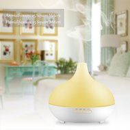 300ml 7 Colors LED Aromatherapy Humidifier Ultrasonic Essential Oil Diffuser for Home Office Yoga Studio N8