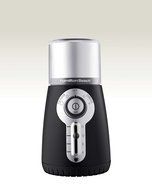 Hamilton Beach 80374 Custom Grind Hands-Free Whole Bean Coffee Grinder, Black