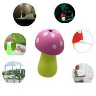 Fucool&reg; Mushroom Mini Portable USB Air Humidifier Purifier Water Bottle with Led Light for Office Home Car Travel... N4