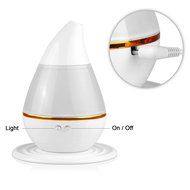 Pokin LED Lights Lamp Ultrasonic Home Humidifier Air Diffuser Purifier Atomizer (White) N4