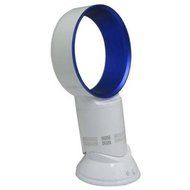 Airtech Super Quality Bladeless Fan, 10-inch Table Pedestal Oscillating Fan (Diamond Blue) N2