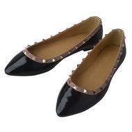 Yaheeda Fashion Flat Wild Rivet Shallow Mouth Women's shoes with pointed N11