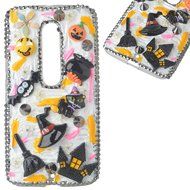 Spritech(TM) 3D Handmade Crystal Phone Case for Motorola X Pure Edition/Motorola Moto X Style,Helloween Style... N7