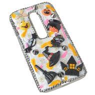 Spritech(TM) 3D Handmade Crystal Phone Case for Motorola X Pure Edition/Motorola Moto X Style,Helloween Style... N8