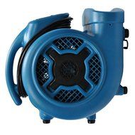 XPOWER P-830 1 HP 3600 CFM 3 Speeds Professional Air Mover Careprt Dryer Floor Fan - Blue N7