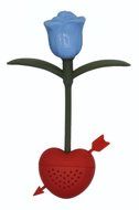 Beauty Clubs Loose Rose Tea Bag Infuser Herb Leaf Spice Strainer Filter Diffuser (Yellow) N2