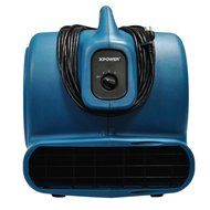 XPOWER P-830 1 HP 3600 CFM 3 Speeds Professional Air Mover Careprt Dryer Floor Fan - Blue N8