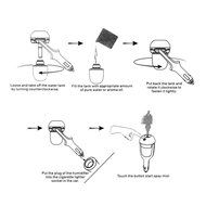 Portable Mini Car Humidifier Ultrasonic Aroma Diffuser Humidifier Air Purifier Mist Maker,Essential Oil Diffuser... N2