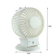 ONEONEY Portable Rechargeable Electric Personal Fans USB Powered 2-modes Speed Adjustable Double Blades Mini Desktop... N17