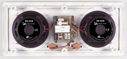 JA Audio 6.5" Fiberglass 100 Watt In-Wall Center Channel Speaker
