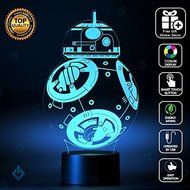 Star Wars Rebel Alliance Lighting Decor Gadget Lamp + Sticker Decor for Perfect Set, Awesome Gift (MT027) N6