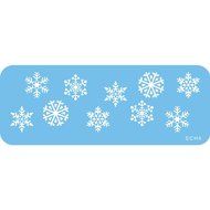 JEM Cutters Stencil - Snowflakes