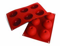 Silikomart SF026/C Silicone Classic Collection Mold Shapes, Rectangle Cake