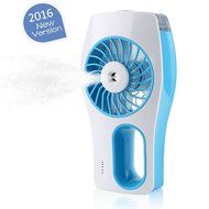 Great Polly Portable Mini Beauty Replenishment Fan Handheld USB Mini Misting Fan with Personal Cooling Humidifier... N5