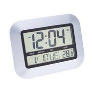 Hense Digital Indoor Humidity Monitor Hygrometer Thermomoter Monitor Weather Station with LCD Display Alarm Clock... N16