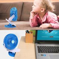 360&ordm; Rotation, Clip-on, Mini Portable Battery Fan Personal Handheld USB Desktop Fan for Baby Stroller Home Office... N4