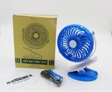 360&ordm; Rotation, Clip-on, Mini Portable Battery Fan Personal Handheld USB Desktop Fan for Baby Stroller Home Office... N5