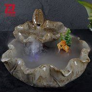 FEI&amp;S Ceramic fountain water humidifier home decor furnished with antique ornaments #7
