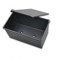 Black Baking Mould with Lid Cake Toast Bread Mold Non-stick Toast Box 750g