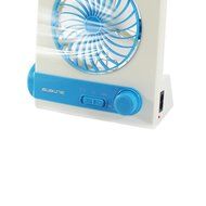 FICBOX&reg; 3 in 1 Multi-function Portable Mini Fan LED Table Lamp Flashlight Solar Light for Home Camping Traveling... N5