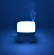 Samyo 120ml Aroma Essential Oil Diffuser Purifier Air Humidifier with 6 Colors Changing Light for Home SPA Baby... N6