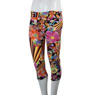 PHOTNO High Waist Fitness Yoga Sport Pants Printed Stretch Cropped Leggings N6