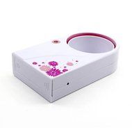 HuaYang Mini Portable USB 2.0 Desktop Bladeless Fan for Home Office Travel(Hot Pink) N2