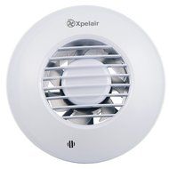 Xpelair DX100HTR Simply Silent 4" Round Extractor Fan | Humidistat/Timer/Kit N5