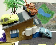 Cars 2 Birthday Cake Topper Set Featuring 1.5&quot; Cake Toppers of Lightning McQueen, Tow Mater, Lemons, Finn McMissile... N2