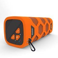 Outdoor Speakers Wireless with Portable Charger Function for Cell Phone and More (Orange)