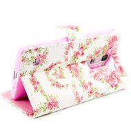 LG Leon/LG Tribute 2 LS665 Case-Yaheeda Pu Leather Wallet Flip Open Pocket ID Card Holder Slots Case Pouch Cover... N30