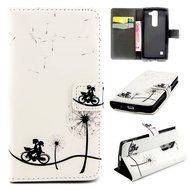 LG Leon/LG Tribute 2 LS665 Case-Yaheeda Pu Leather Wallet Flip Open Pocket ID Card Holder Slots Case Pouch Cover... N31