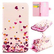 LG Leon/LG Tribute 2 LS665 Case-Yaheeda Pu Leather Wallet Flip Open Pocket ID Card Holder Slots Case Pouch Cover... N33