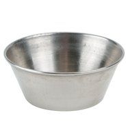 (Set of 12) Stainless Steel Condiment Sauce Cups 1.5 oz